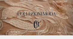 Desktop Screenshot of collezionimodatessuti.com